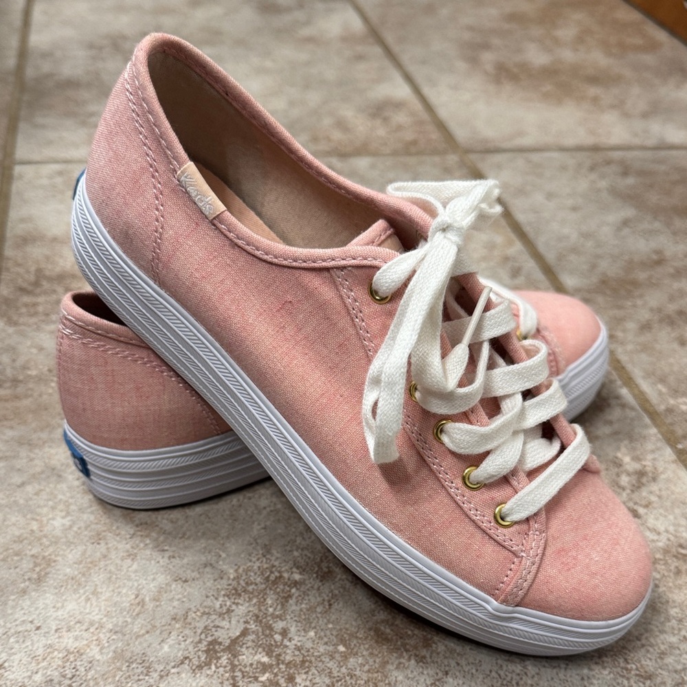 Keds Blush Pink Canvas Sneakers